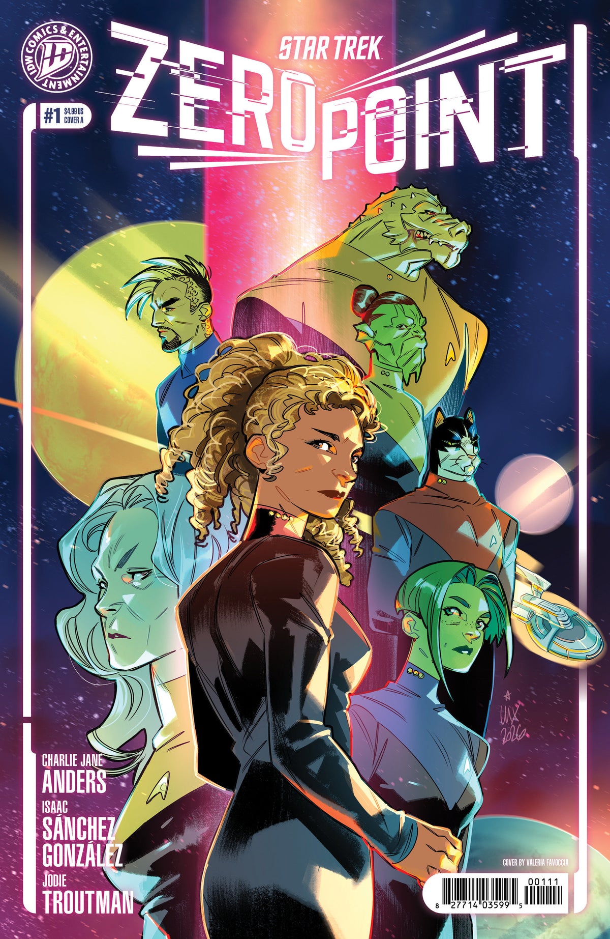 STAR TREK: ZERO POINT #1 COVER A (FAVOCCIA) (IDW Publishing 2026) Comic
