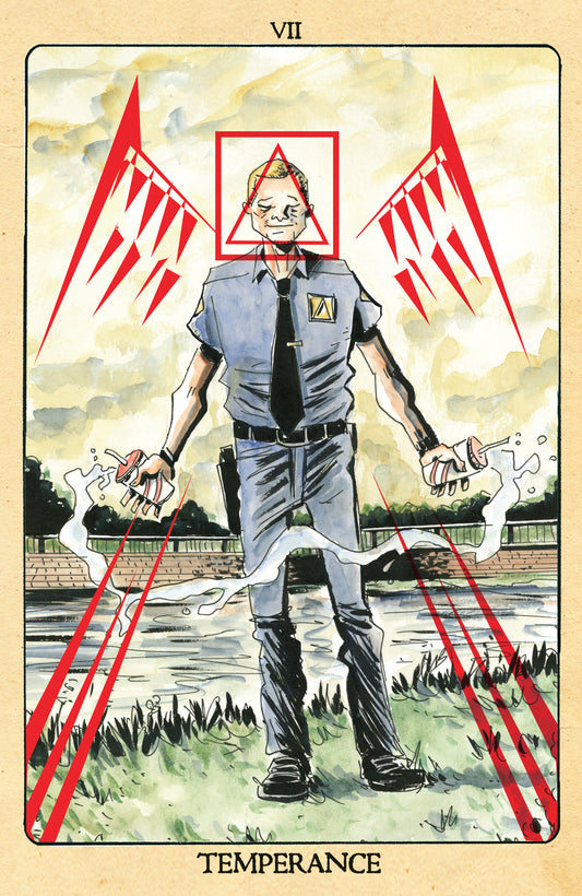 MINOR ARCANA #7 D 1:10 VARIANT EDITION TAROT CARD VARIANT (FULL ART, LEMIRE)