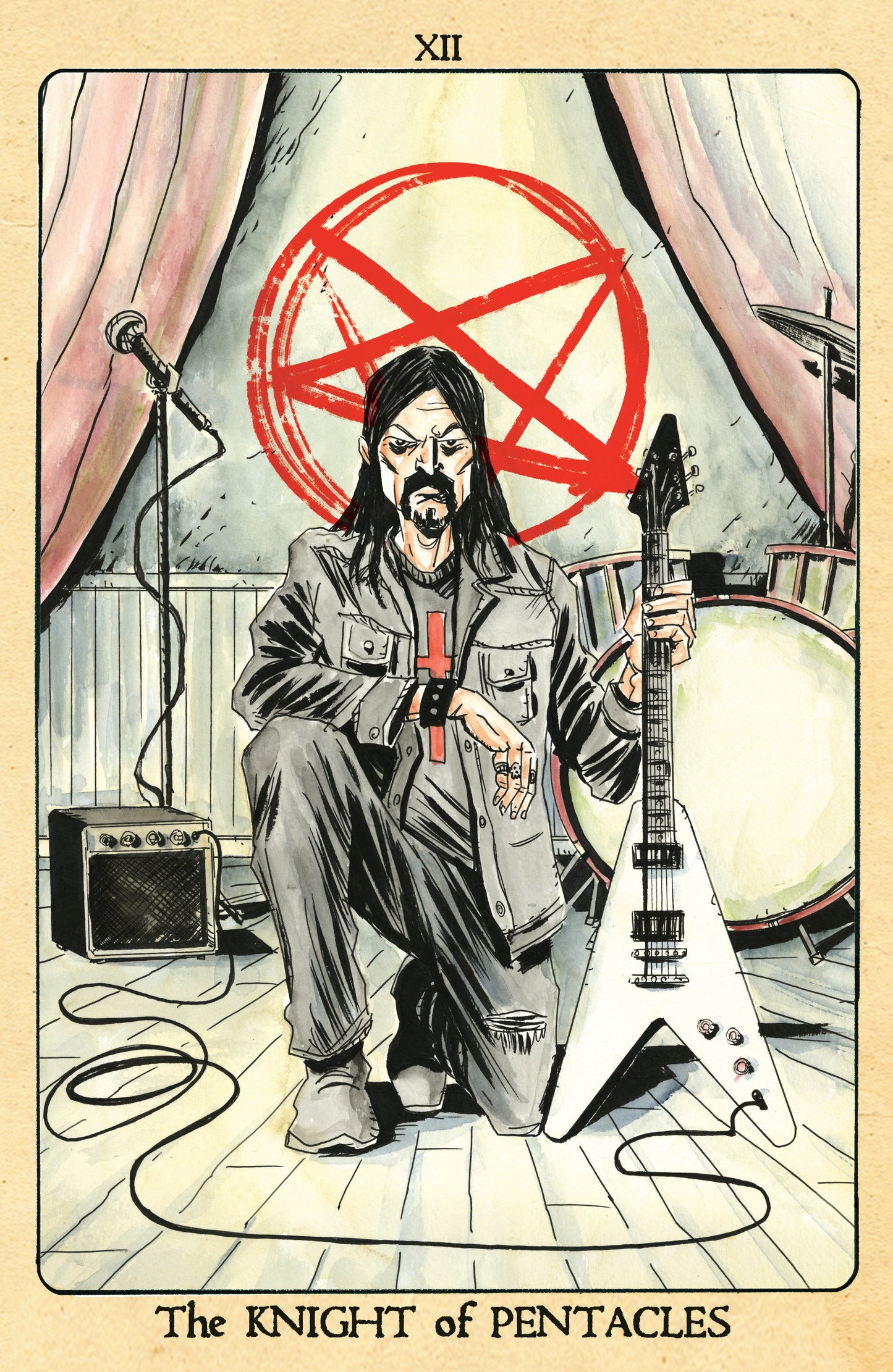 MINOR ARCANA #12 D 1:10 VARIANT EDITION TAROT CARD VARIANT (FULL ART, LEMIRE)