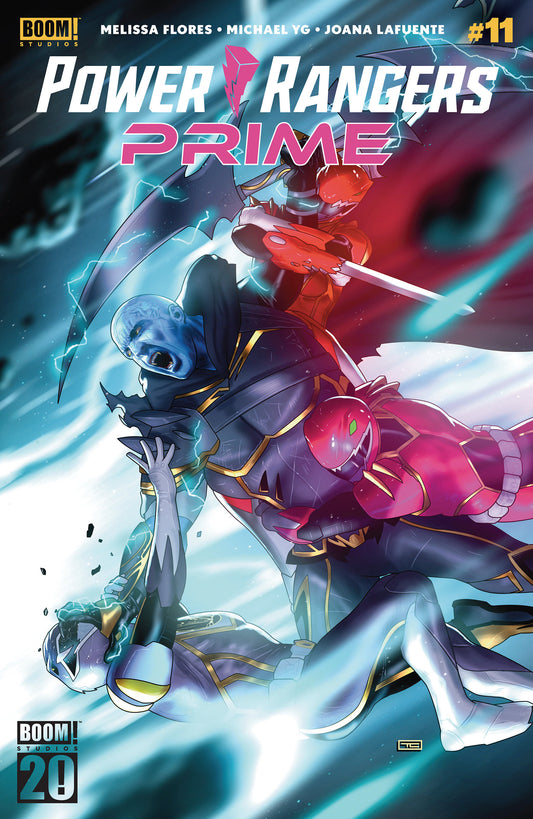 POWER RANGERS PRIME #11 A MAIN (DRESSED, CLARKE)