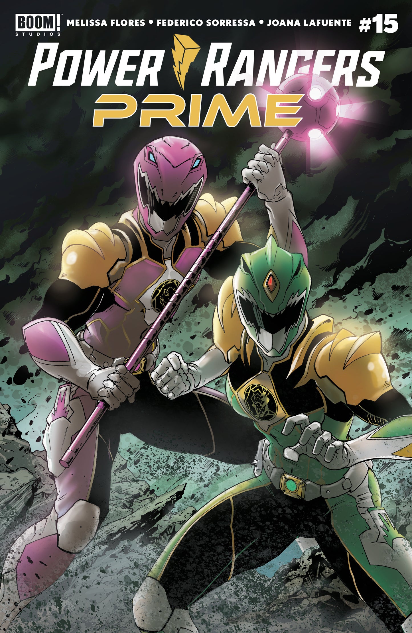 POWER RANGERS PRIME #15 A MAIN (DRESSED, GRIFFITH) (2026) Comic