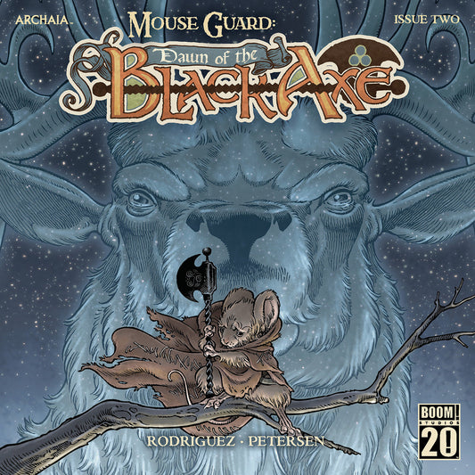 MOUSE GUARD: DAWN OF THE BLACK AXE #2 A MAIN (DRESSED, RODRíGUEZ)