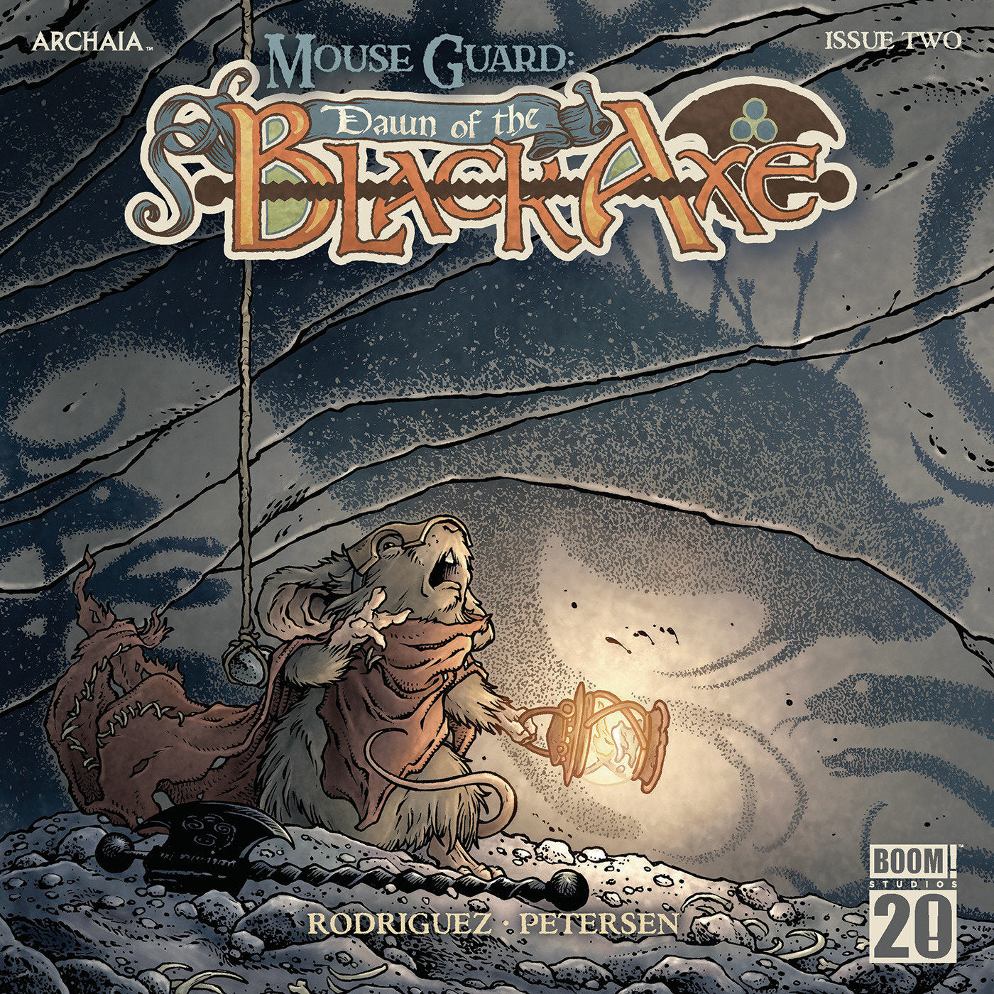 MOUSE GUARD: DAWN OF THE BLACK AXE #2 B VARIANT (DRESSED, PETERSEN)
