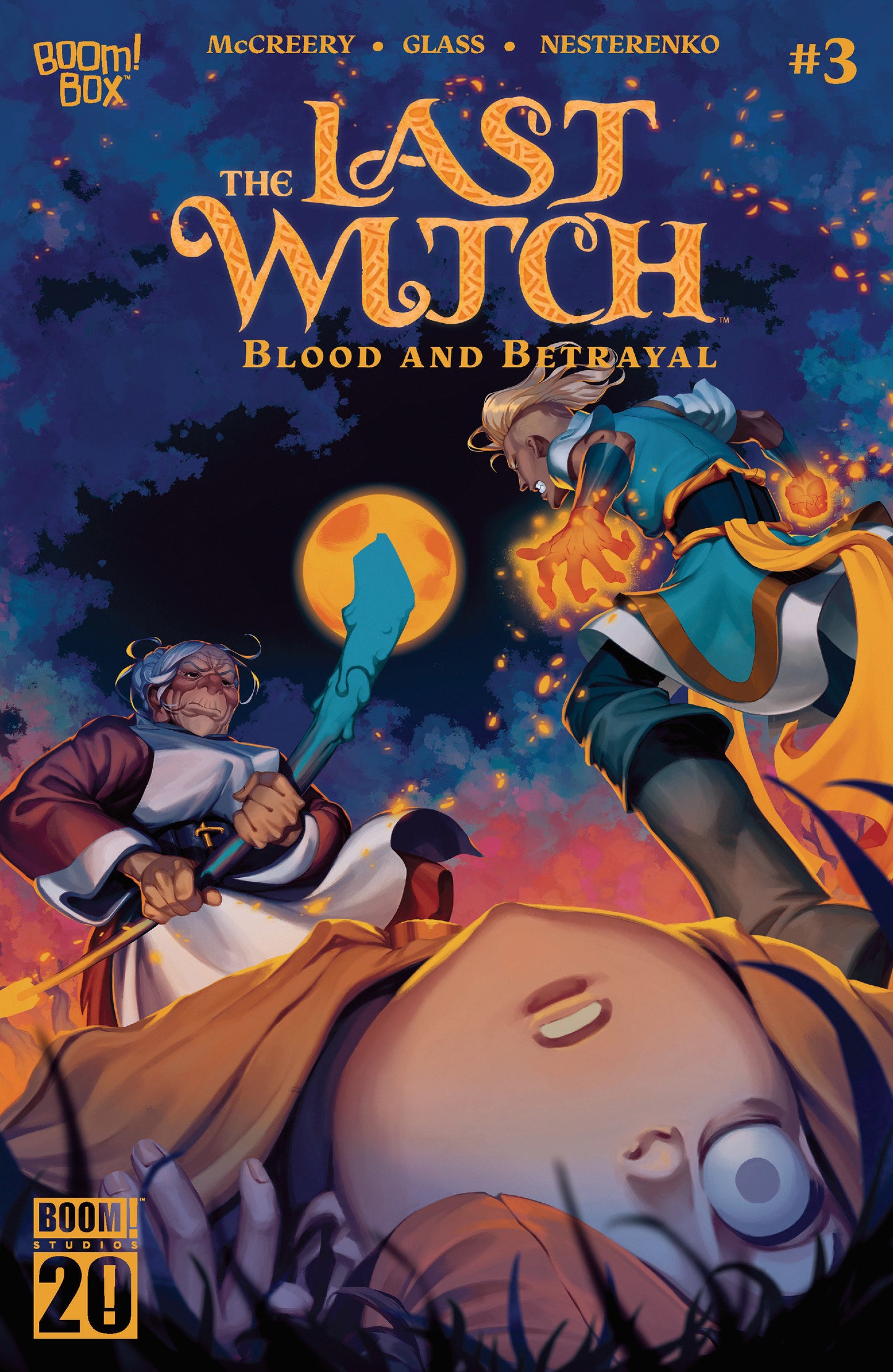 THE LAST WITCH: BLOOD & BETRAYAL #3 A MAIN (GLASS)