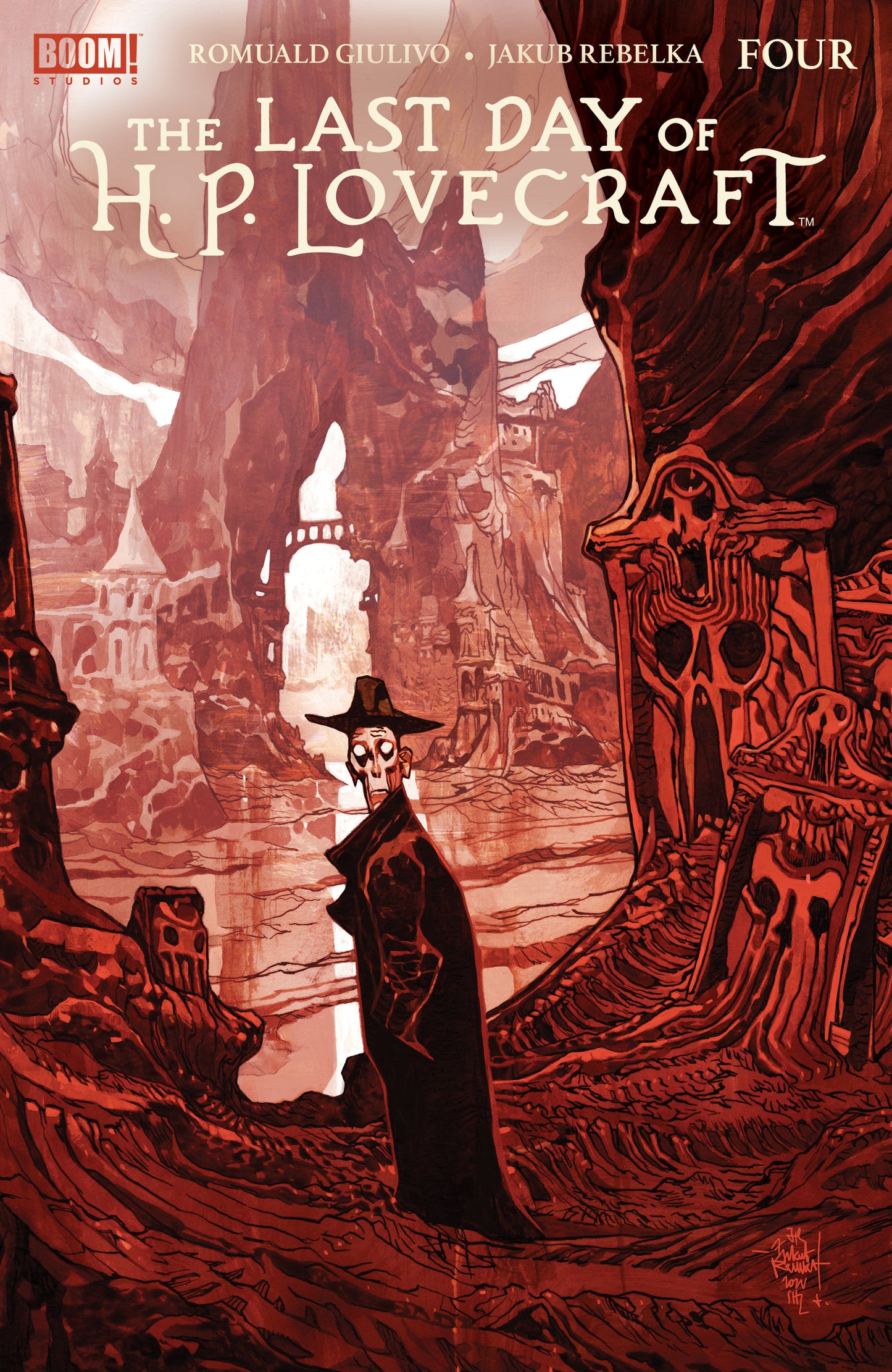 THE LAST DAY OF H.P. LOVECRAFT #4 A MAIN (DRESSED, REBELKA) (2026) Comic