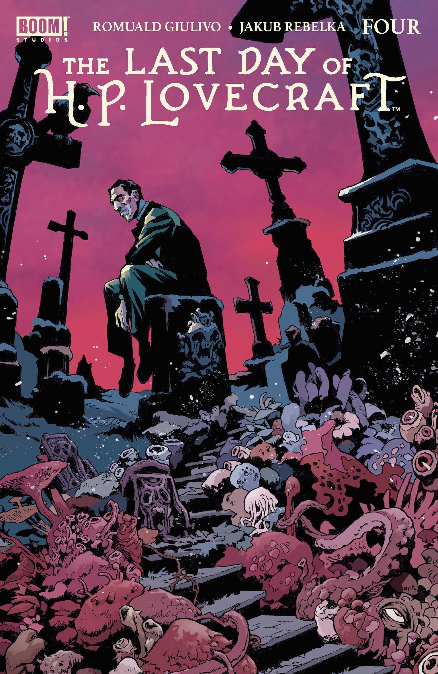 THE LAST DAY OF H.P. LOVECRAFT #4 B VARIANT (DRESSED, DE STENA) (2026) Comic
