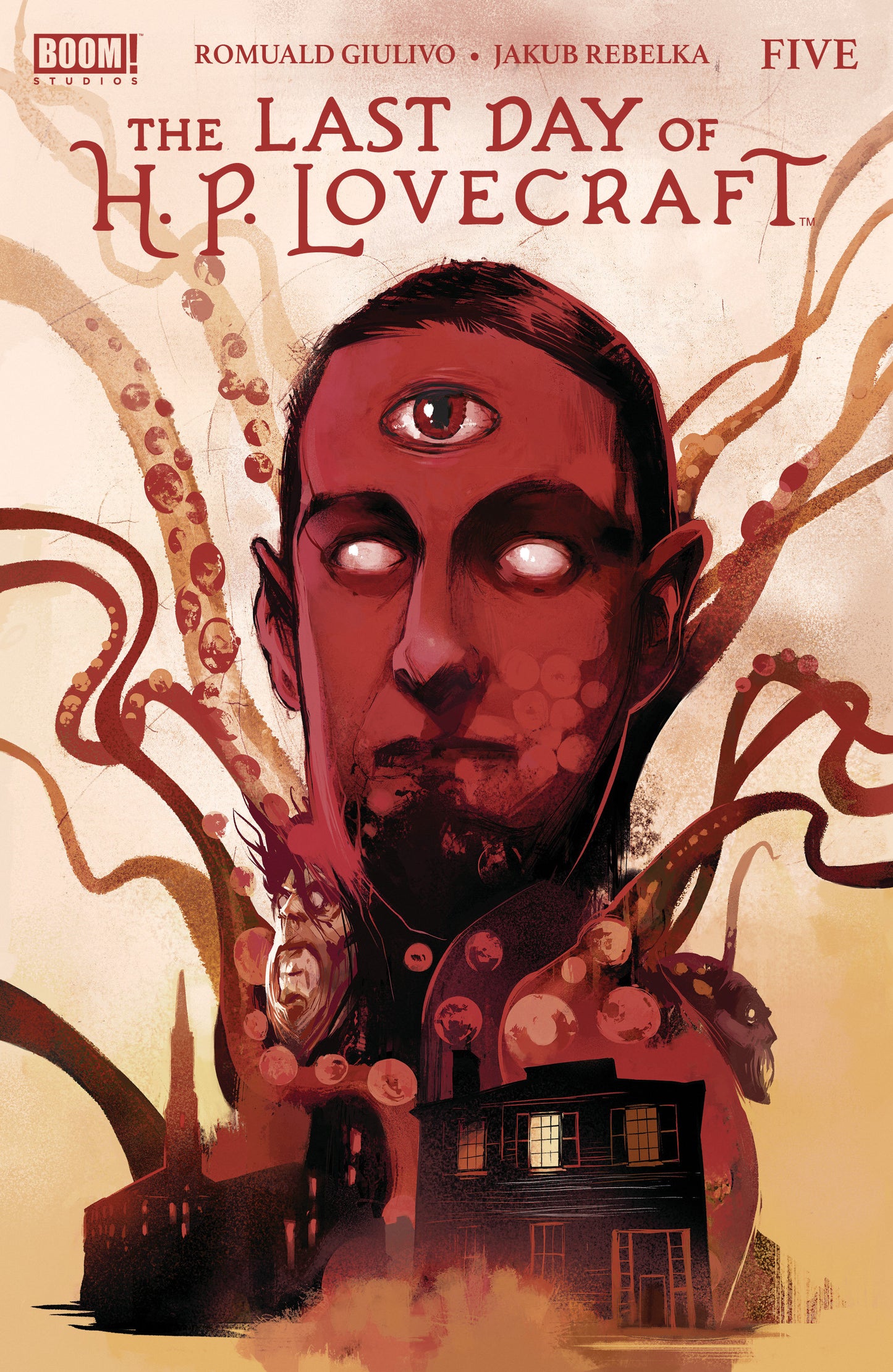 THE LAST DAY OF H.P. LOVECRAFT #5 B VARIANT (DRESSED, DEL HOYO) (2026) Comic