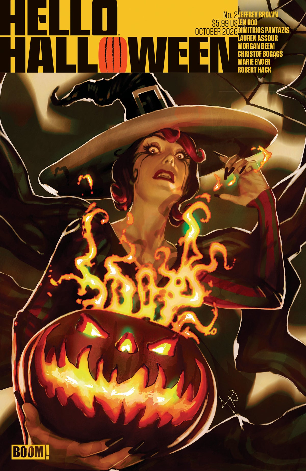 HELLO HALLOWEEN #2 A MAIN (DRESSED, PUEBLA) (Boom! Entertainment 2026) Comic