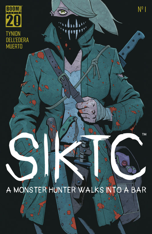 SOMETHING IS KILLING THE CHILDREN: A MONSTER HUNTER WALKS INTO A BAR #1 B VARIANT (DRESSED, STENBECK)