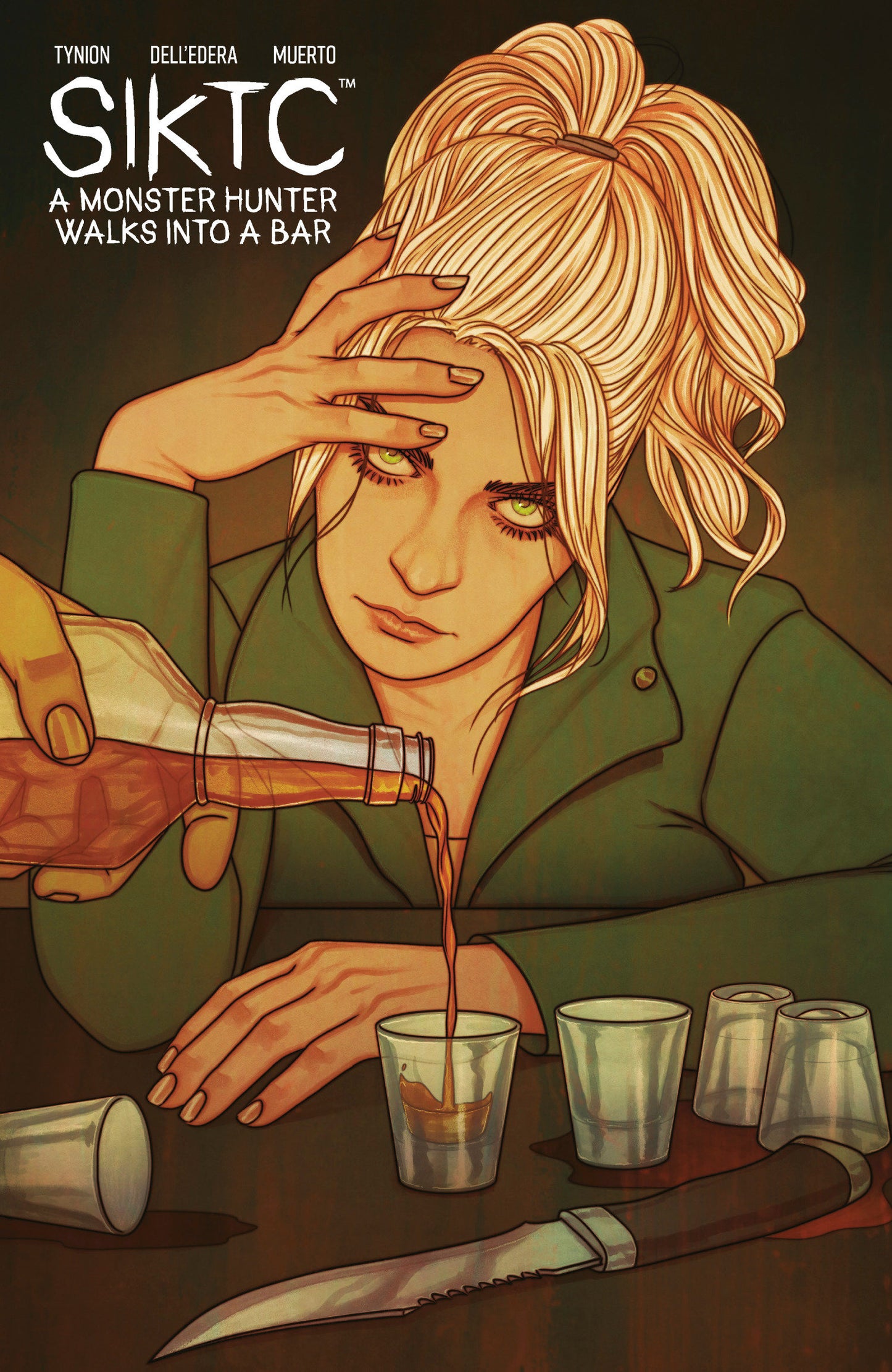 SOMETHING IS KILLING THE CHILDREN: A MONSTER HUNTER WALKS INTO A BAR #1 C BOOM 20TH ANNIVERSARY VARIANT (DRESSED, FRISON)
