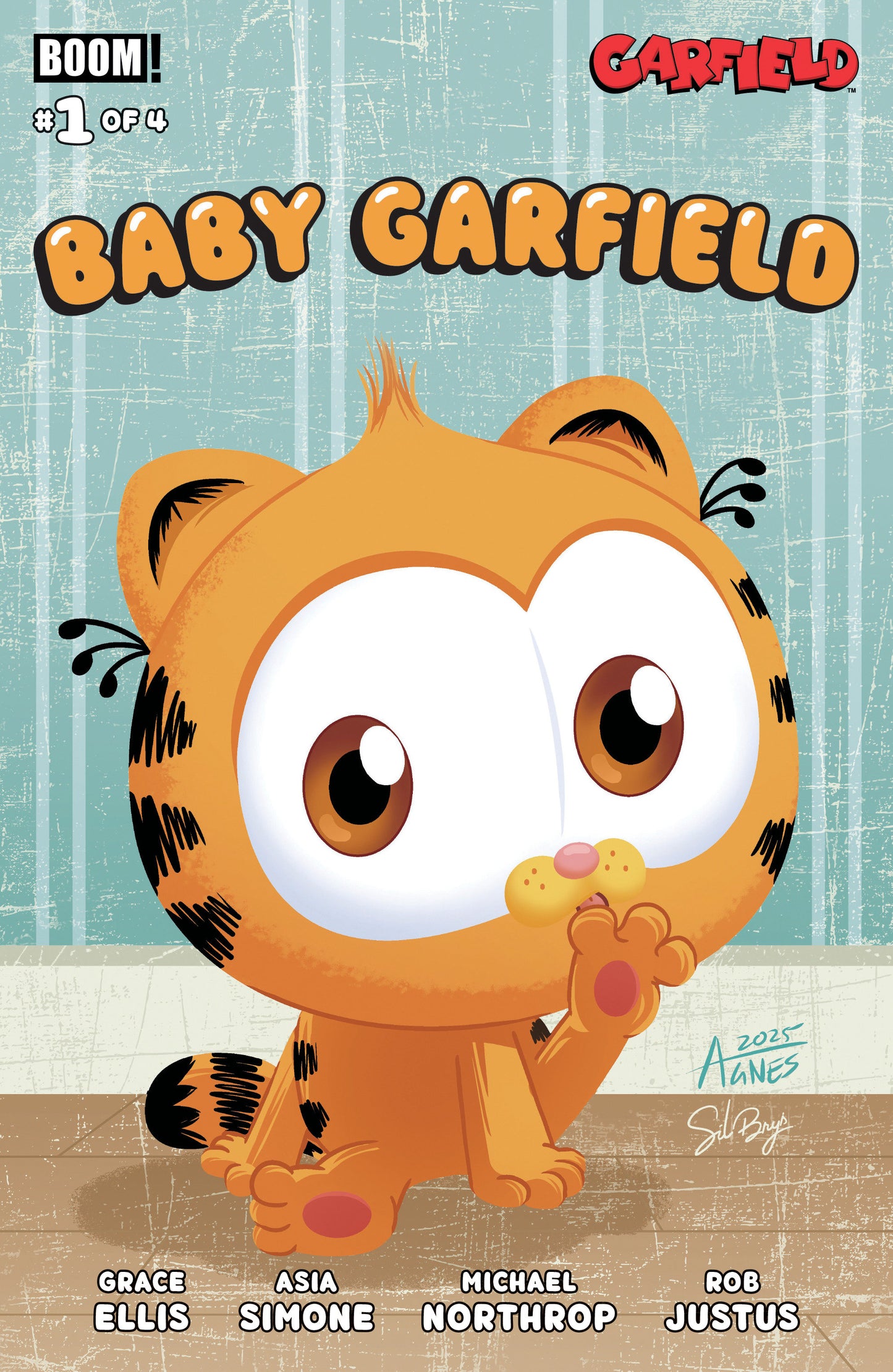 BABY GARFIELD #1 A MAIN (DRESSED, GARBOWSKA) (Boom! Entertainment 2026) Comic