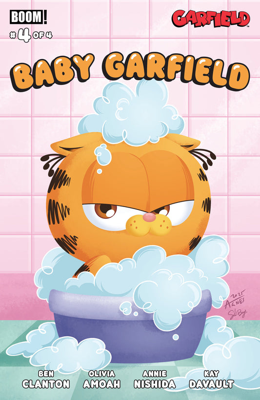 BABY GARFIELD #4 A MAIN (DRESSED, GARBOWSKA) (Boom! Entertainment 2026) Comic