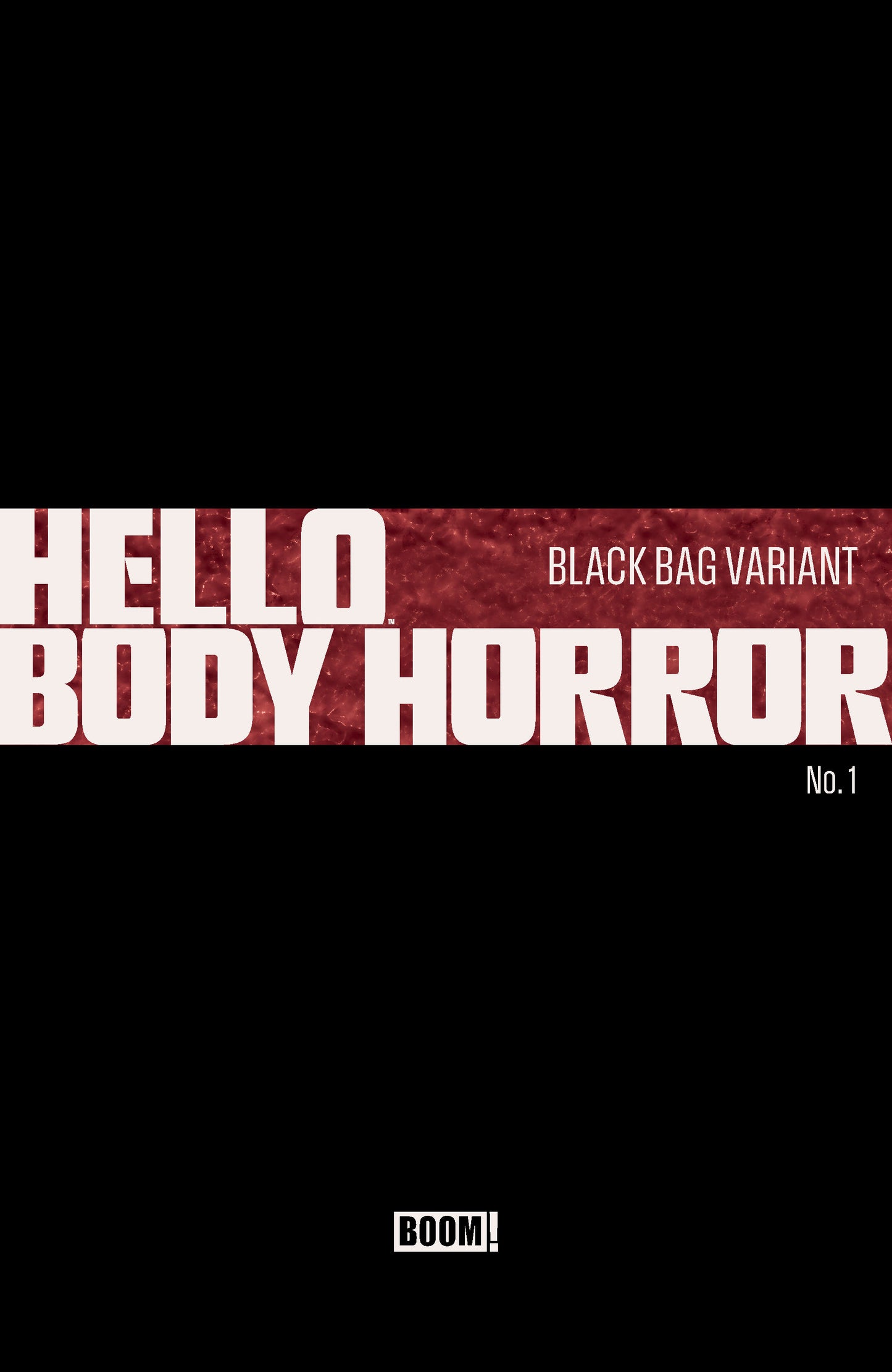HELLO BODY HORROR #1 C BLACK BAG VARIANT (DRESSED, BLACK BAG, WAYSHAK)