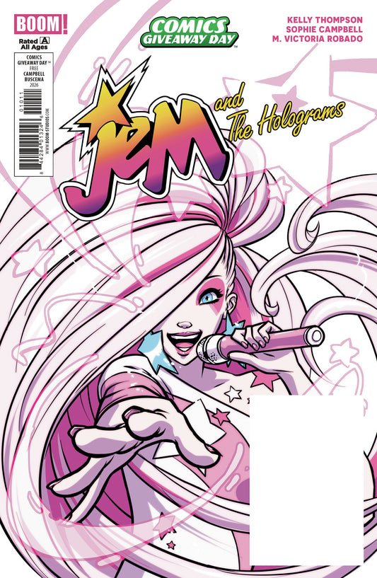FREE COMIC BOOK DAY / COMICS GIVEAWAY DAY 2026 JEM AND THE HOLOGRAMS/MY LITTLE PONY FLIPBOOK