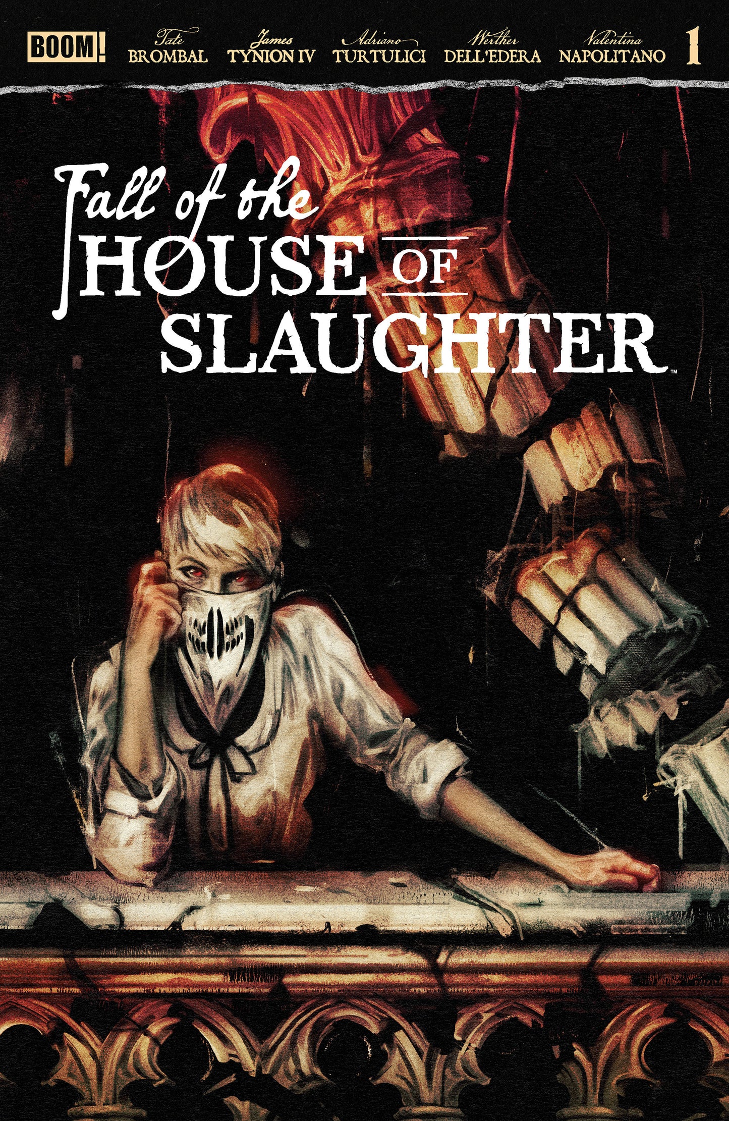 FALL OF THE HOUSE OF SLAUGHTER #1 A MAIN (DRESSED, CONNELLY) (2026) Comic