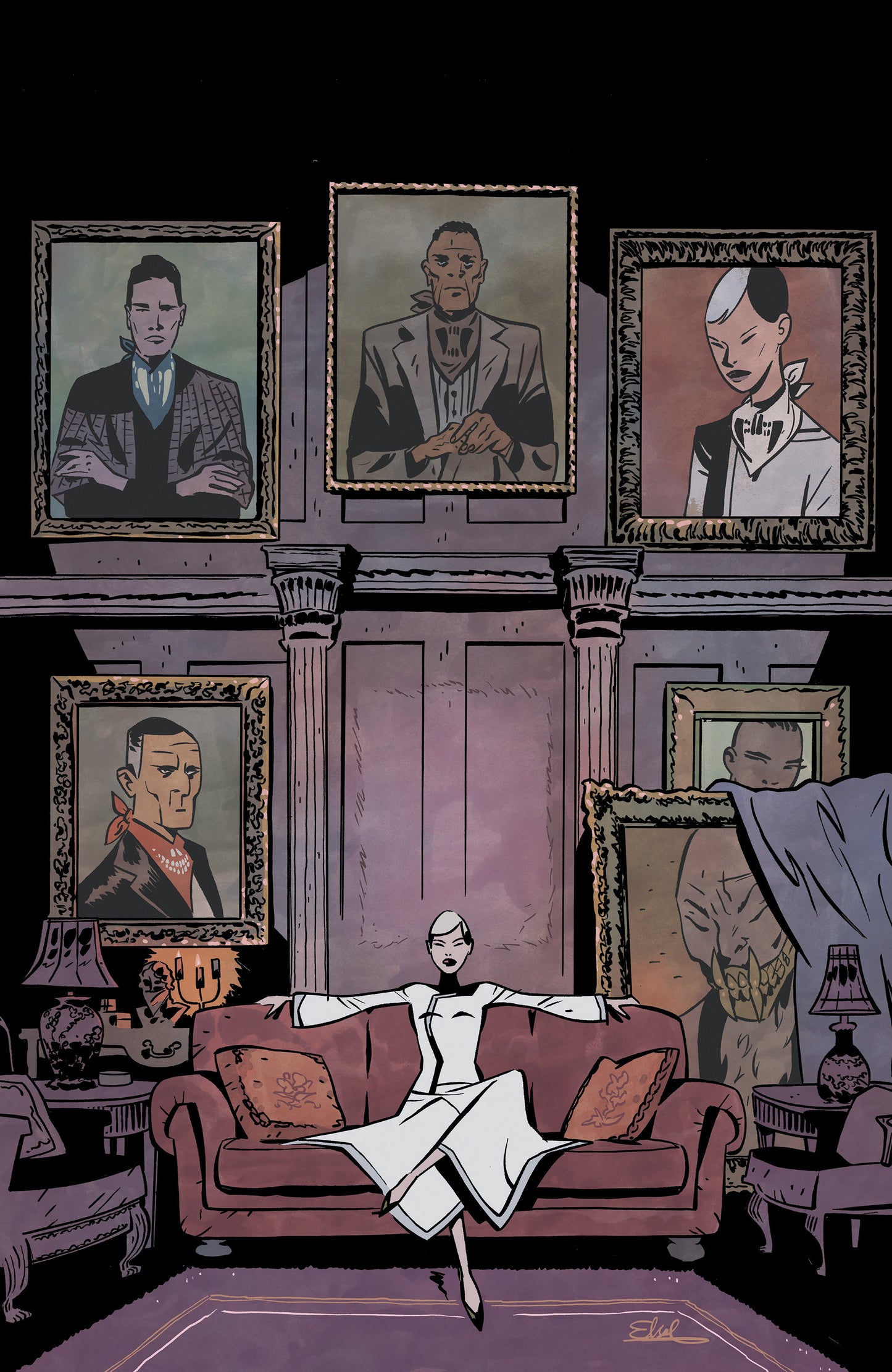 FALL OF THE HOUSE OF SLAUGHTER #1 C VARIANT (FULL ART, CHARRETIER) (2026) Comic