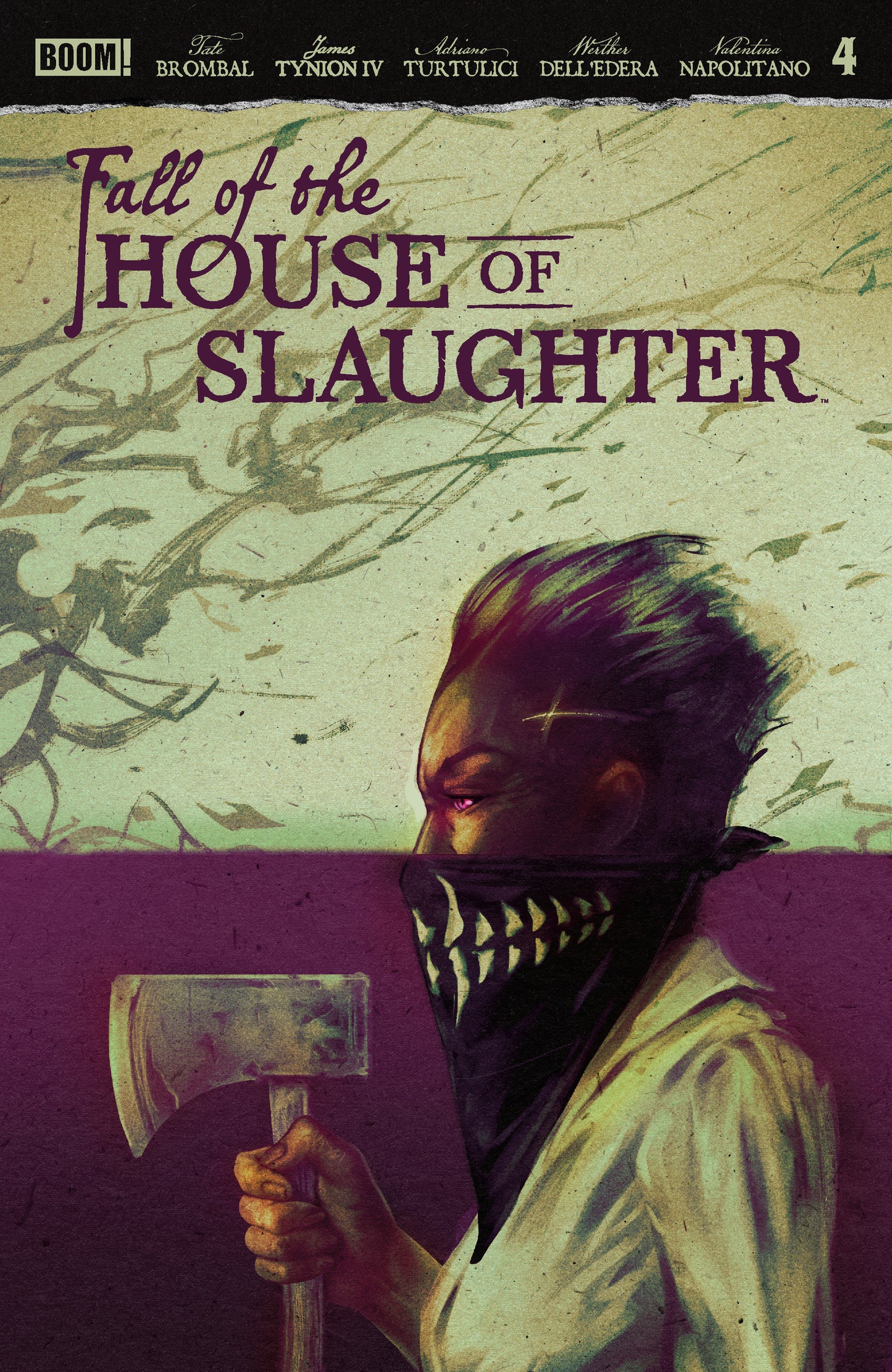 FALL OF THE HOUSE OF SLAUGHTER #4 A MAIN (DRESSED, CONNELLY) (2026) Comic