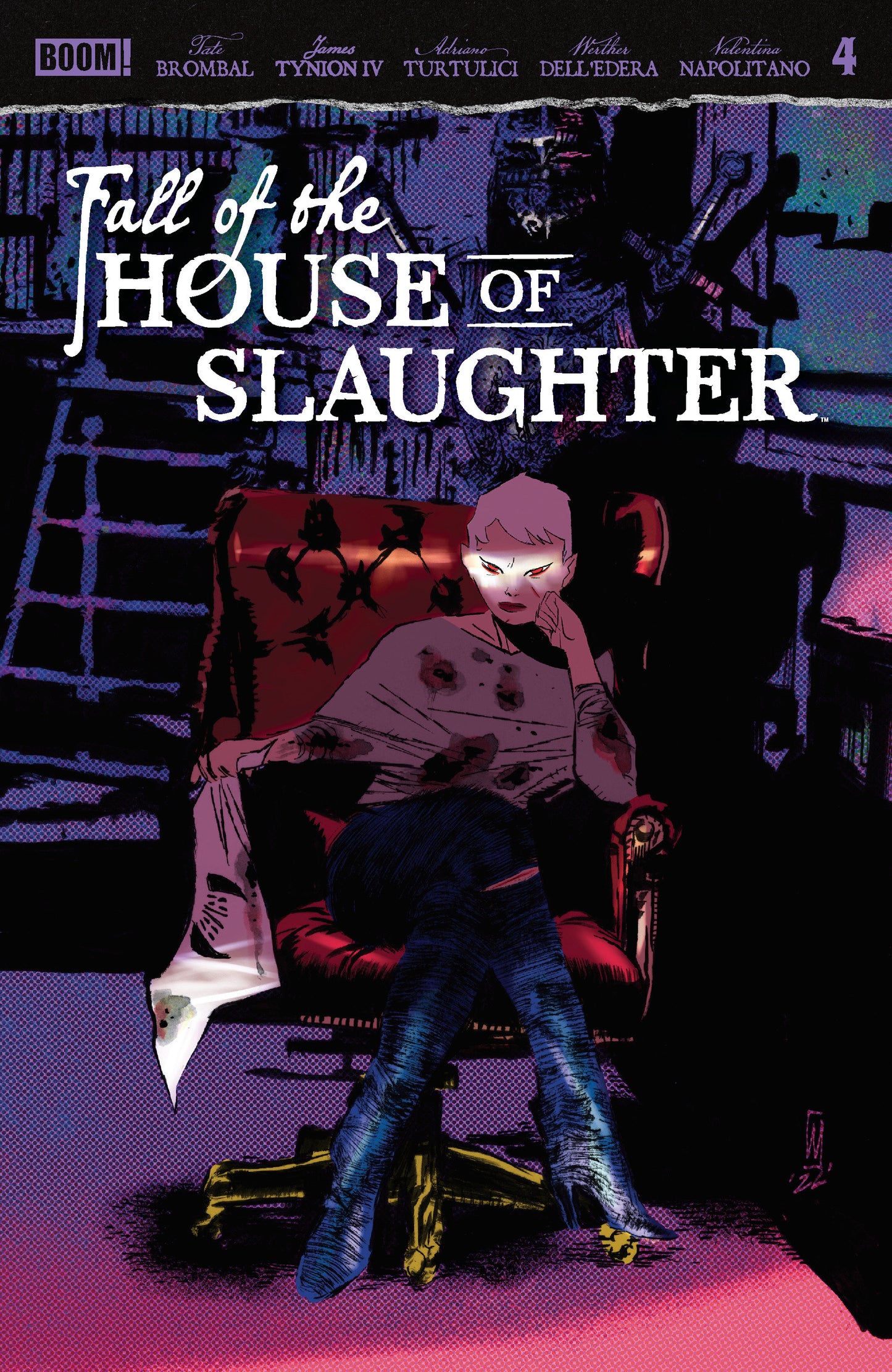 FALL OF THE HOUSE OF SLAUGHTER #4 B MAIN (DRESESD, DELL'EDERA) (2026) Comic