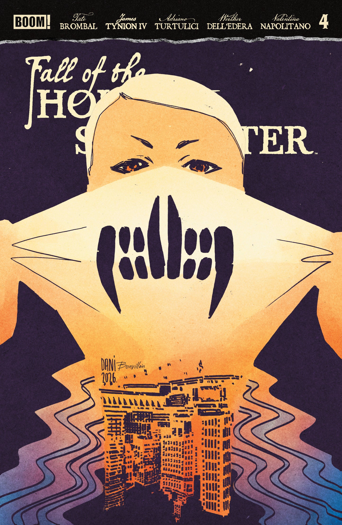 FALL OF THE HOUSE OF SLAUGHTER #4 I FOC REVEAL VARIANT (DRESSED, DANI)
