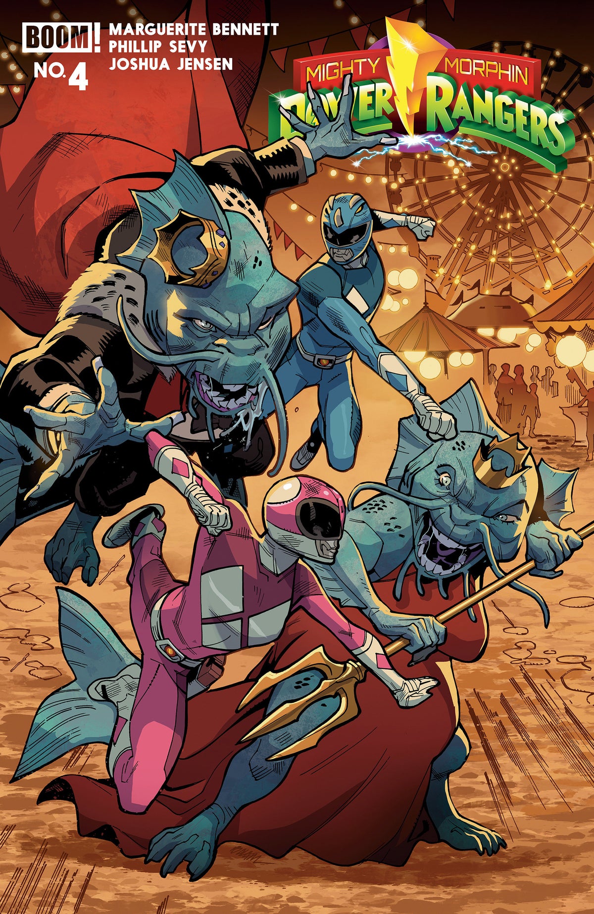 MIGHTY MORPHIN POWER RANGERS (2026) #4 A MAIN (DRESSED, BALáM) (2026) Comic