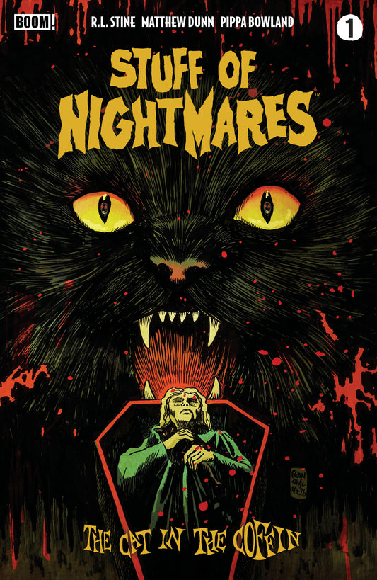 STUFF OF NIGHTMARES: THE CAT IN THE COFFIN #1 A MAIN (DRESSED, FRANCAVILLA)