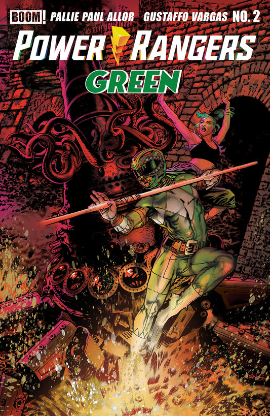 POWER RANGERS GREEN #2 A MAIN (DRESSED, HARRIS) (Boom! Entertainment 2026) Comic