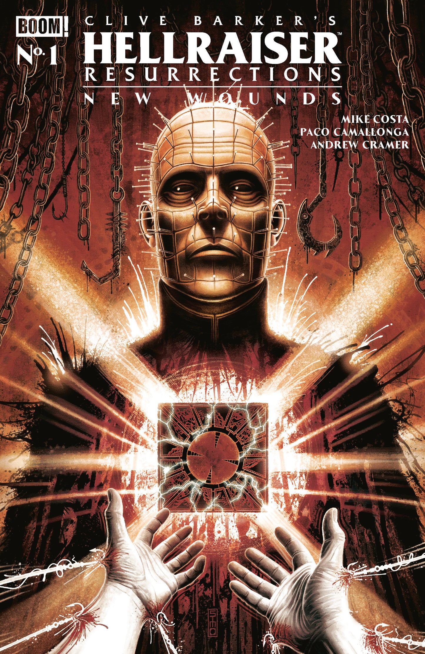 HELLRAISER: RESURRECTIONS NEW WOUNDS #1 A MAIN (DRESSED, SIMPSON) (2026) Comic