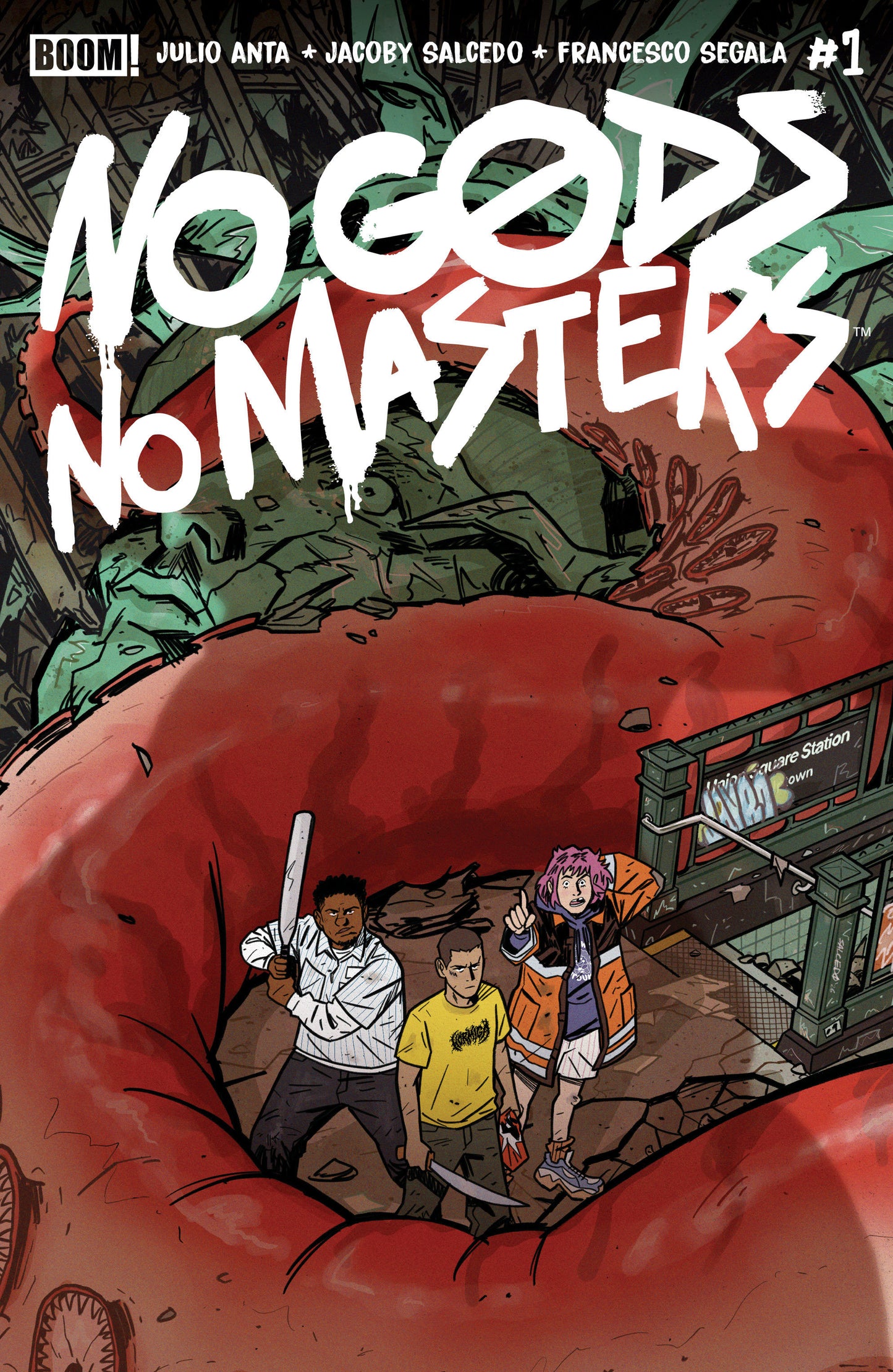 NO GODS, NO MASTERS #1 A MAIN (DRESSED, SALCEDO) (2026) Comic