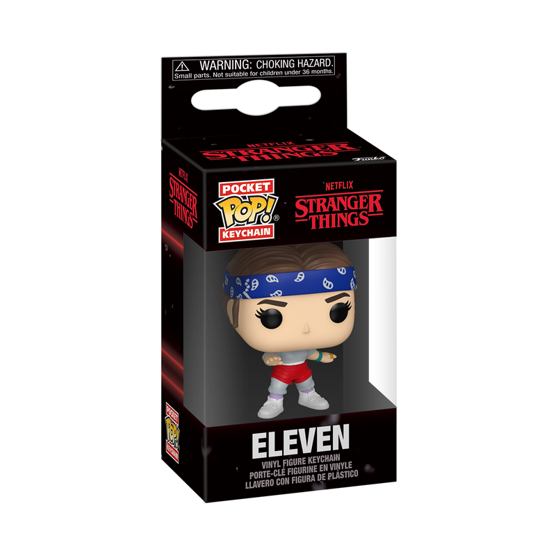 POP KEYCHAIN STRANGER THINGS S5 ELEVEN W/BANDANA FIGURE