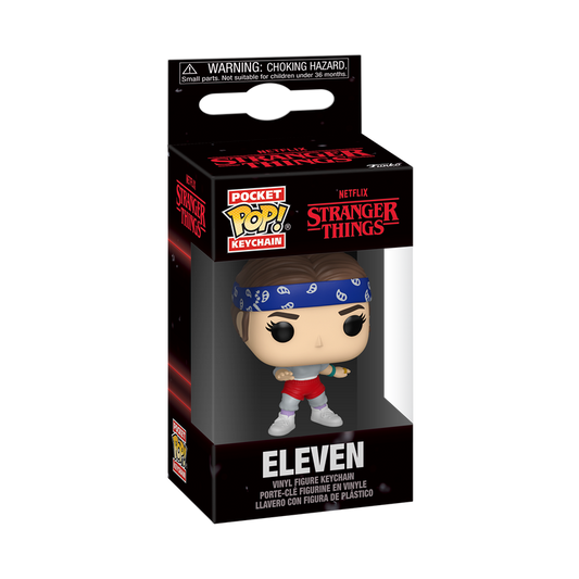 POP KEYCHAIN STRANGER THINGS S5 ELEVEN W/BANDANA FIGURE