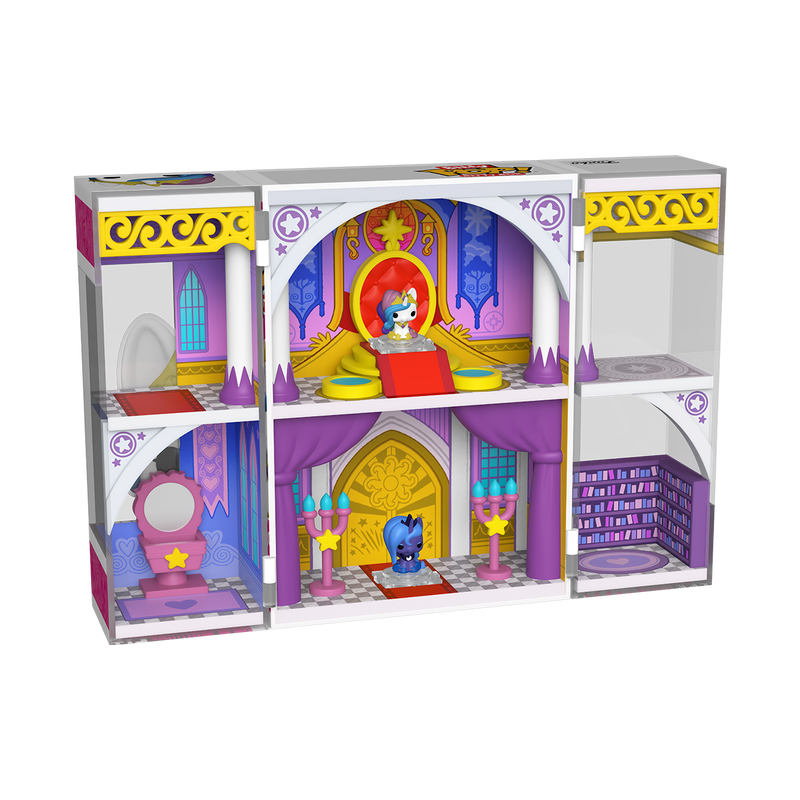 BITTY BOXES MY LITTLE PONY CANTERLOT CASTLE