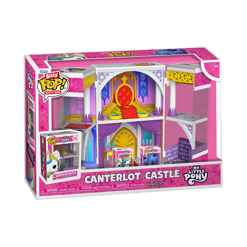 BITTY BOXES MY LITTLE PONY CANTERLOT CASTLE