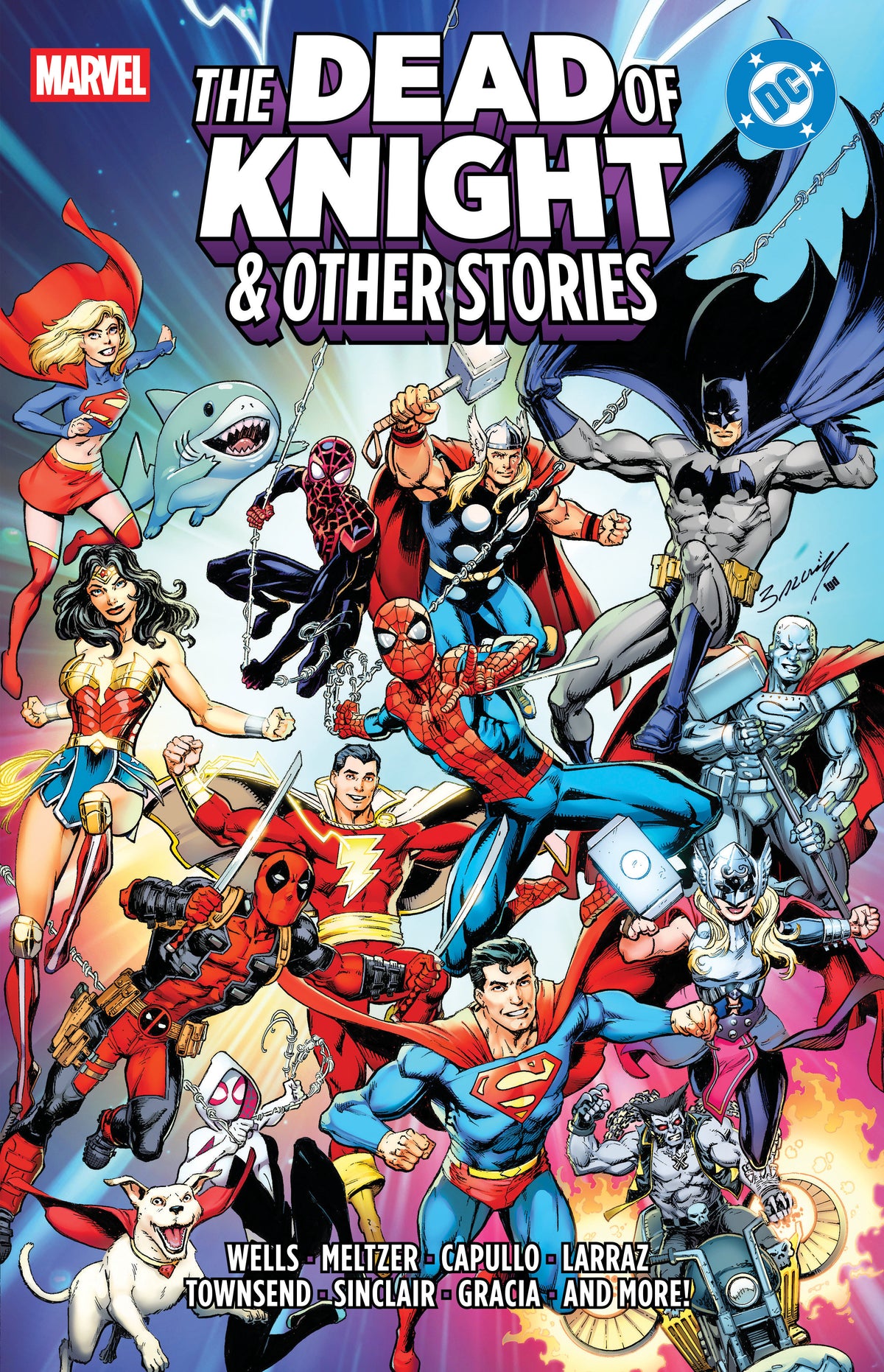 MARVEL/DC: THE DEAD OF KNIGHT & OTHER STORIES TRADE PAPERBACK