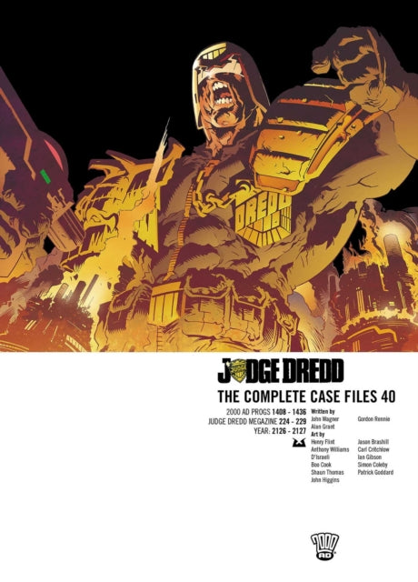 JUDGE DREDD COMPLETE CASE FILES VOL 40