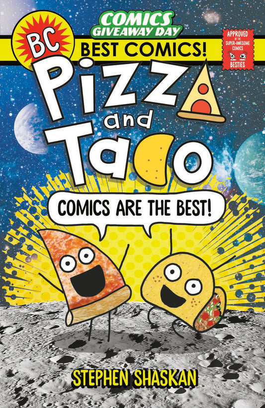 FREE COMIC BOOK DAY / COMICS GIVEAWAY DAY 2026 PIZZA AND TACO