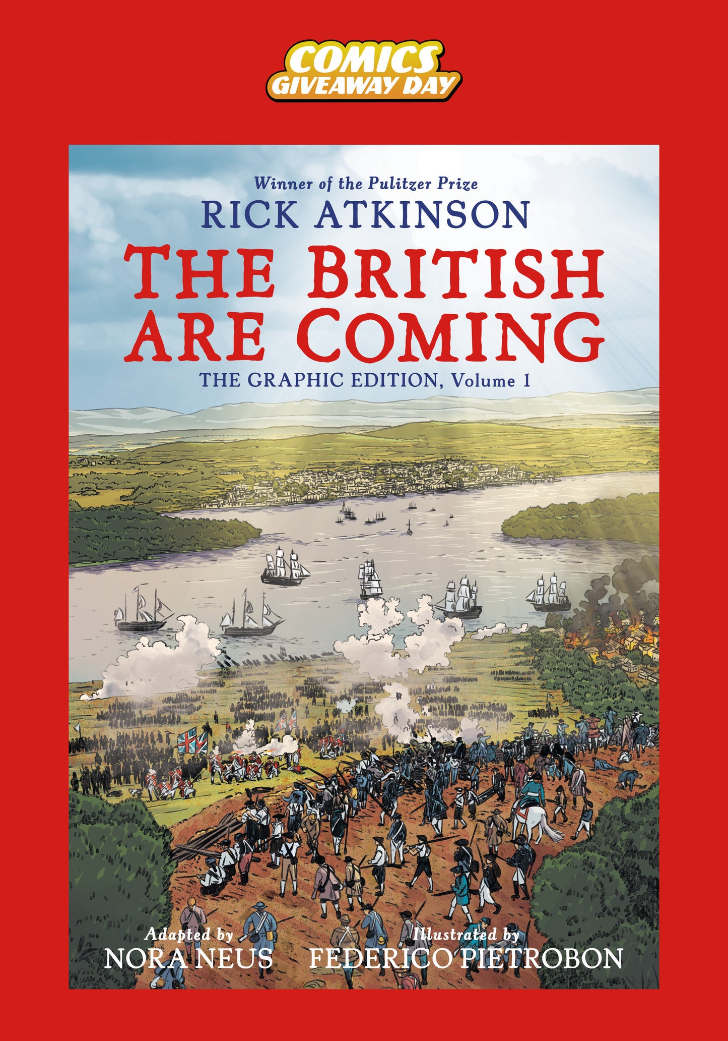 FREE COMIC BOOK DAY / COMICS GIVEAWAY DAY 2026 THE BRITISH ARE COMING: THE GRAPHIC EDITION, VOLUME 1 SAMPLER