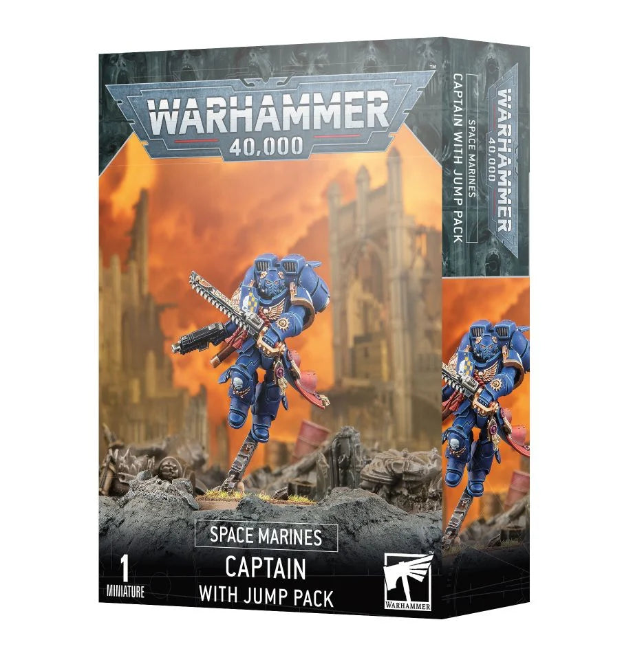 SPACE MARINES CAPTAIN WITH JUMP PACK