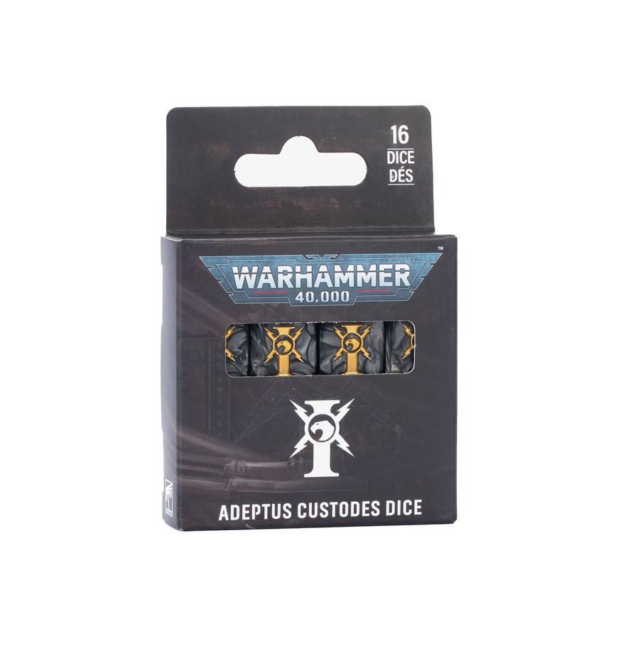 WARHAMMER 40000:  ADEPTUS CUSTODES  DICE