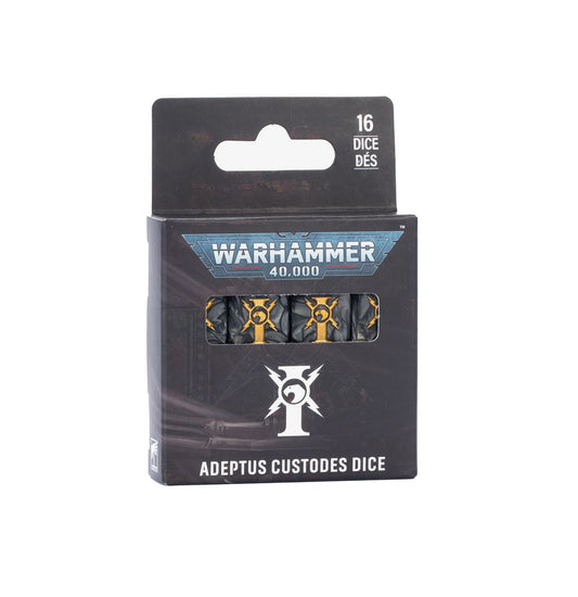 WARHAMMER 40000:  ADEPTUS CUSTODES  DICE