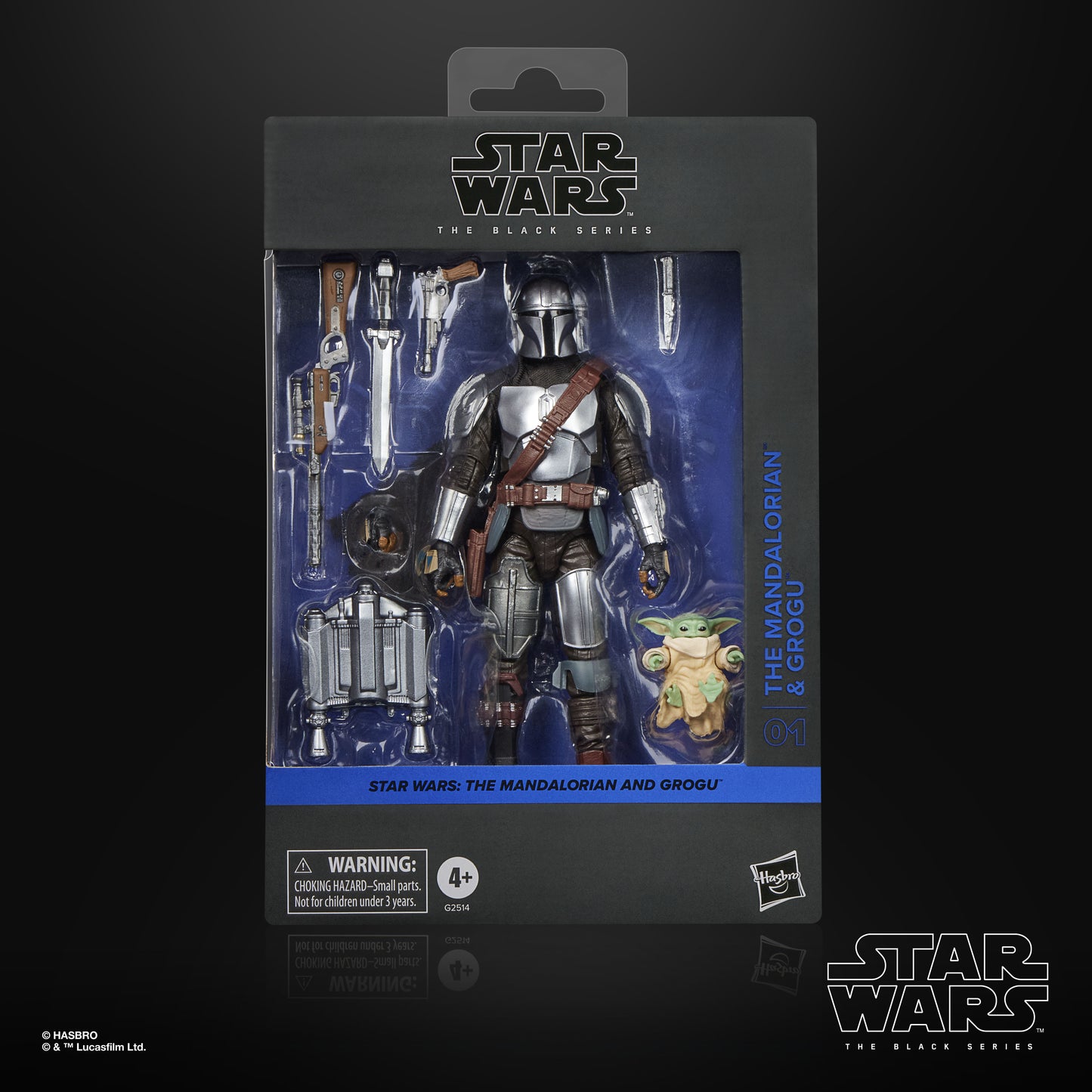 STAR WARS BLACK SERIES 6IN THE MANDALORIAN & GROGU