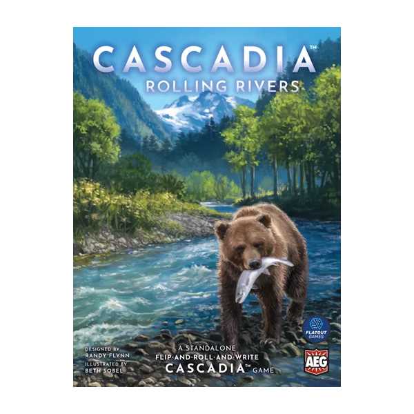 CASCADIA: ROLLING RIVERS (A STANDALONE FLIP-ROLE-AND-WRITE GAME)