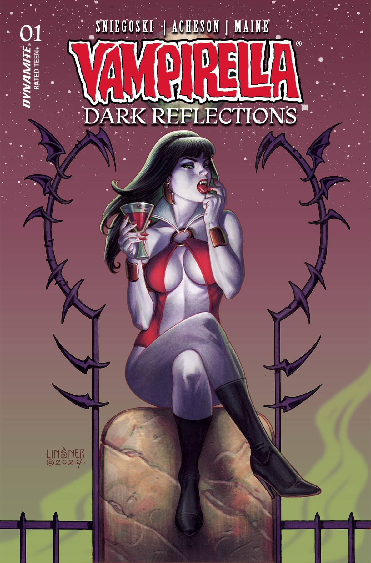 VAMPIRELLA DARK REFLECTIONS #1 COVER C LINSNER