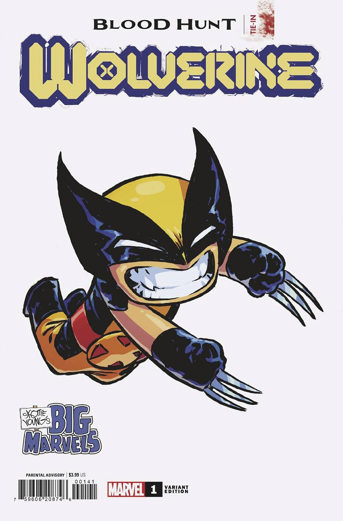 WOLVERINE BLOOD HUNT #1 SKOTTIE YOUNG BIG MARVEL VARIANT