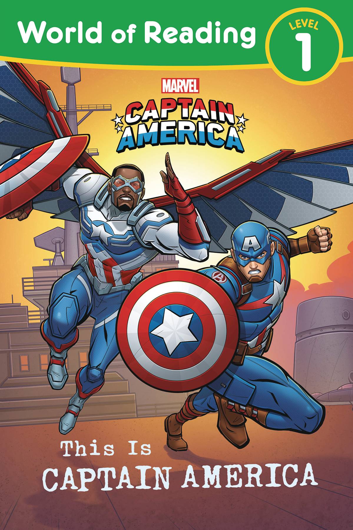 WORLD OF READING LEVEL 1 THIS IS CAPTAIN AMERICA SC