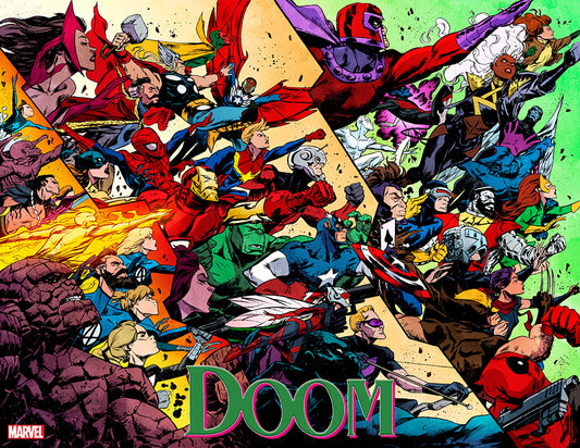DOOM #1 2ND PTG SANFORD GREENE WRAPAROUND VARIANT