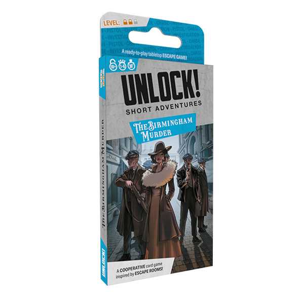 Unlock! Short Adventures 9:  Birmingham (READY-TO-PLAY TABLETOP ESCAPE GAME)