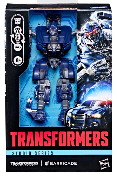 TRANSFORMERS STUDIO SERIES DLX TF5 BARRICADE AF