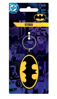 BATMAN (SYMBOL) PVC KEYCHAIN