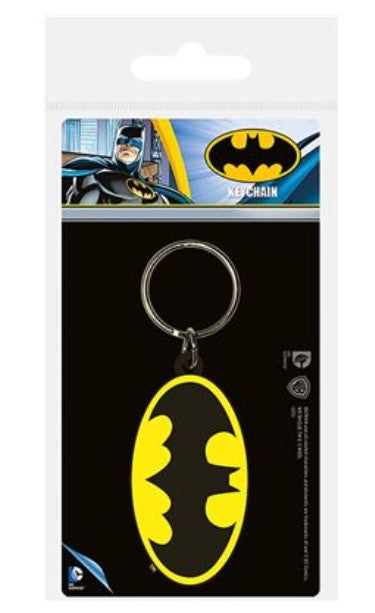 DC – (BATMAN SYMBOL) PVC KEYCHAIN