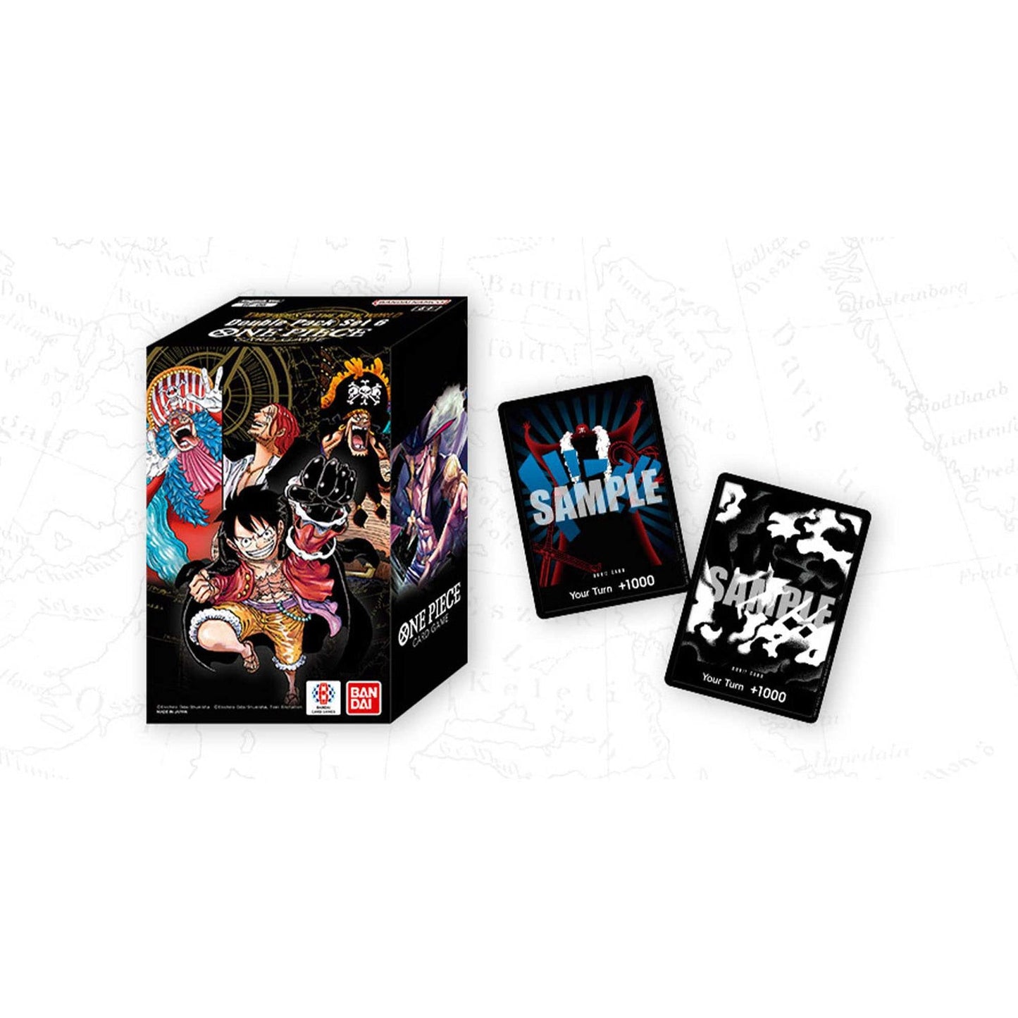 ONE PIECE CARD GAME: DOUBLE  PACK SET (DP-06) EMPERORS IN THE NEW WORLD